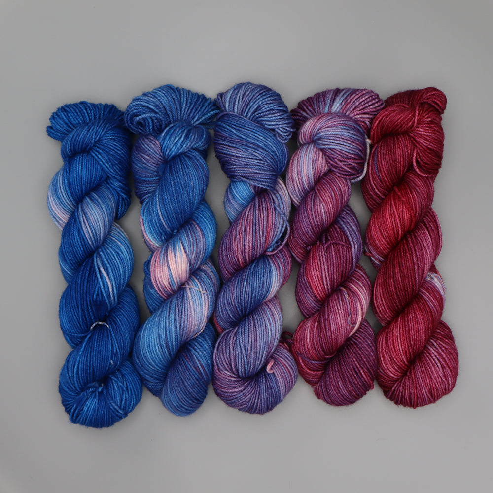 Blueberry Wine Squishy DK Duffel