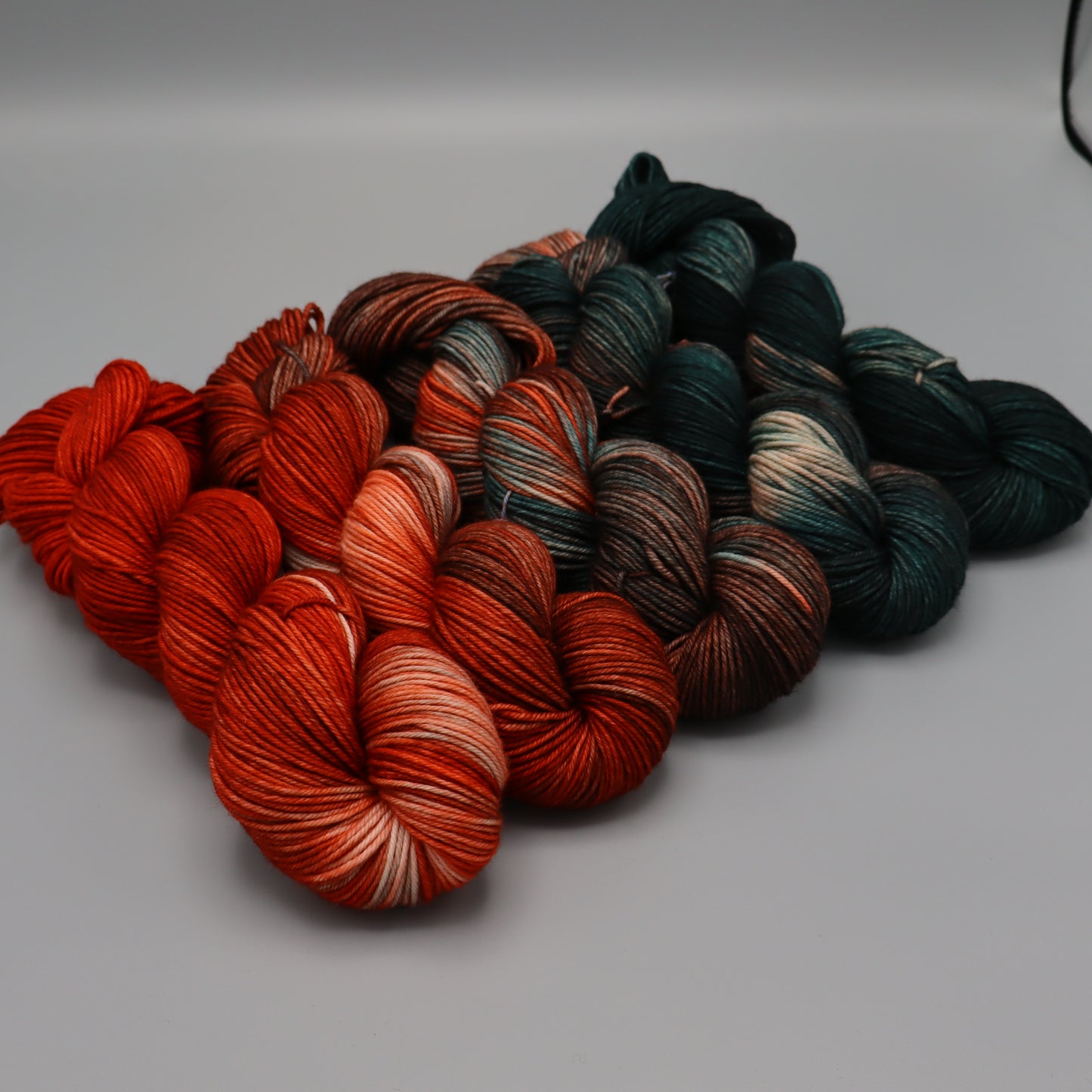 
                  
                    Forest Flame Squishy DK Duffel
                  
                