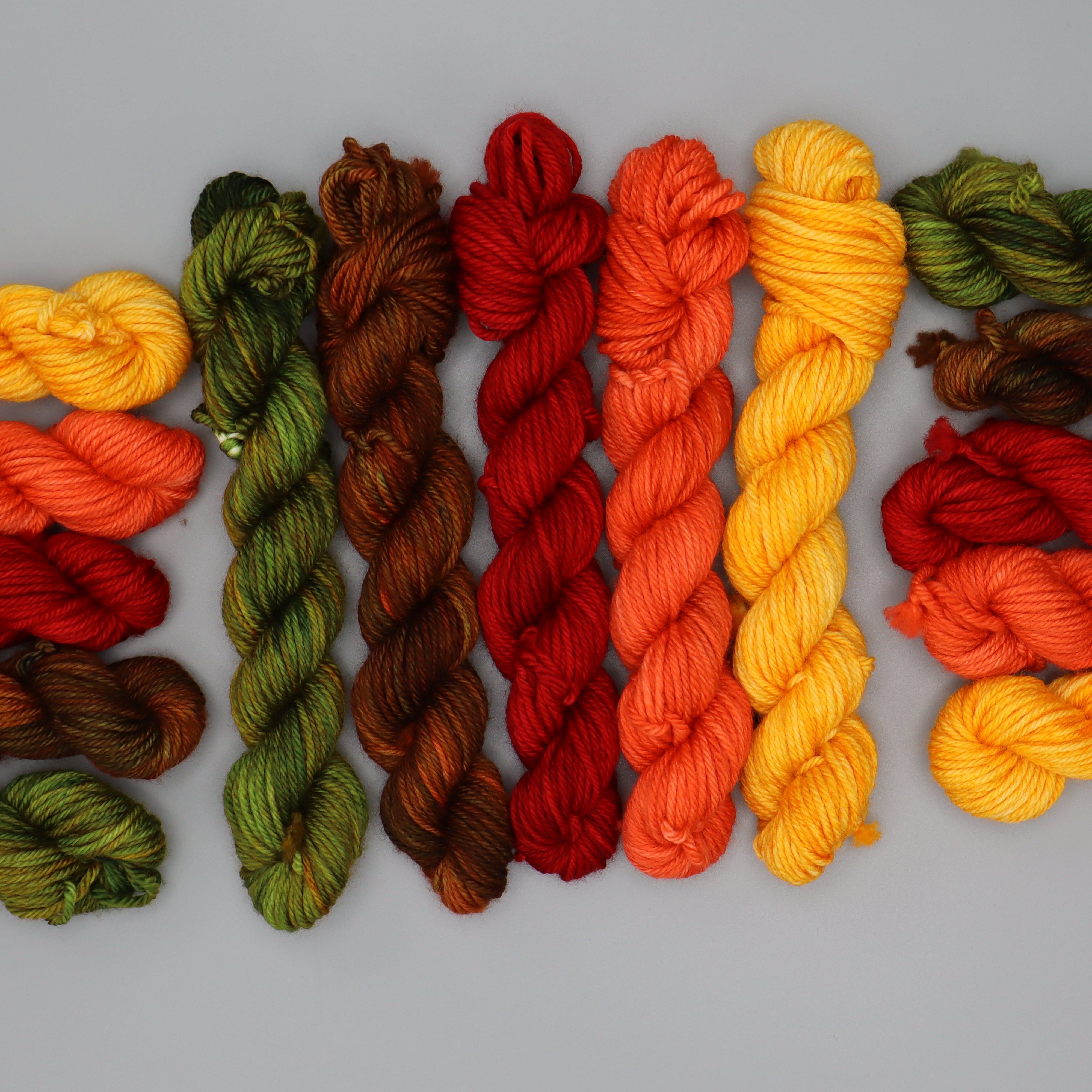 High Noon Worsted Mini Set – Shelby Strings Yarn Co