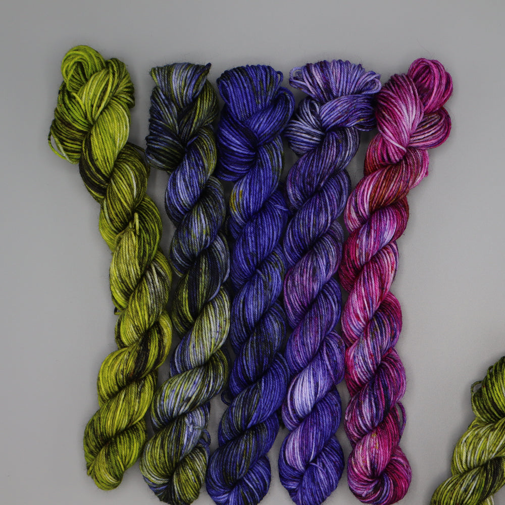 Midnight Flowers Mini Sock Set