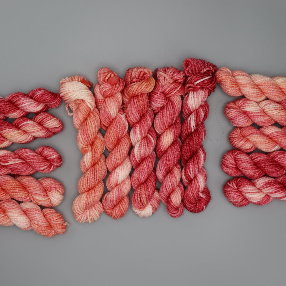 Peach Punch Worsted Mini Set
