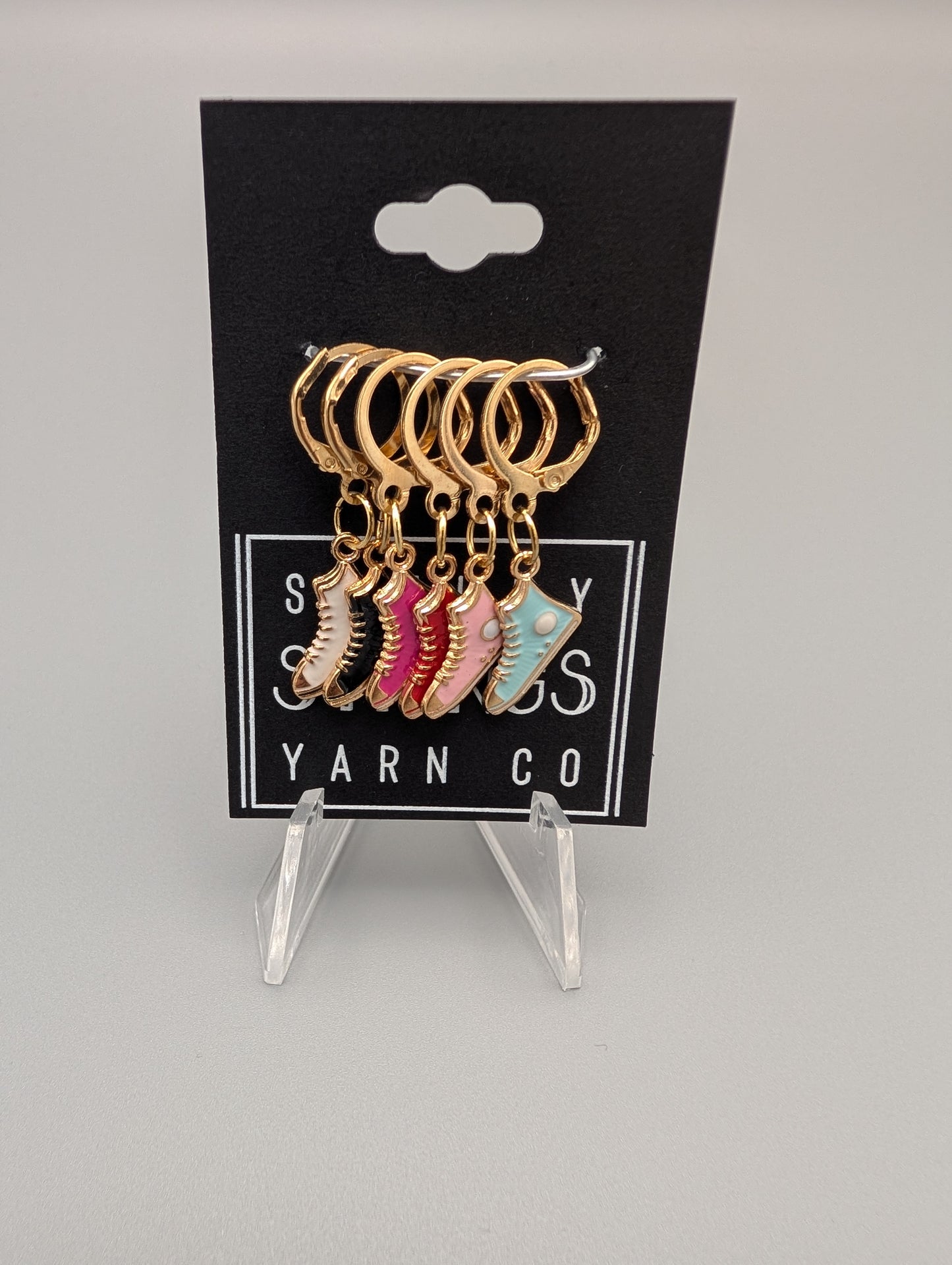 
                  
                    Metal Charms with leverback clasps
                  
                