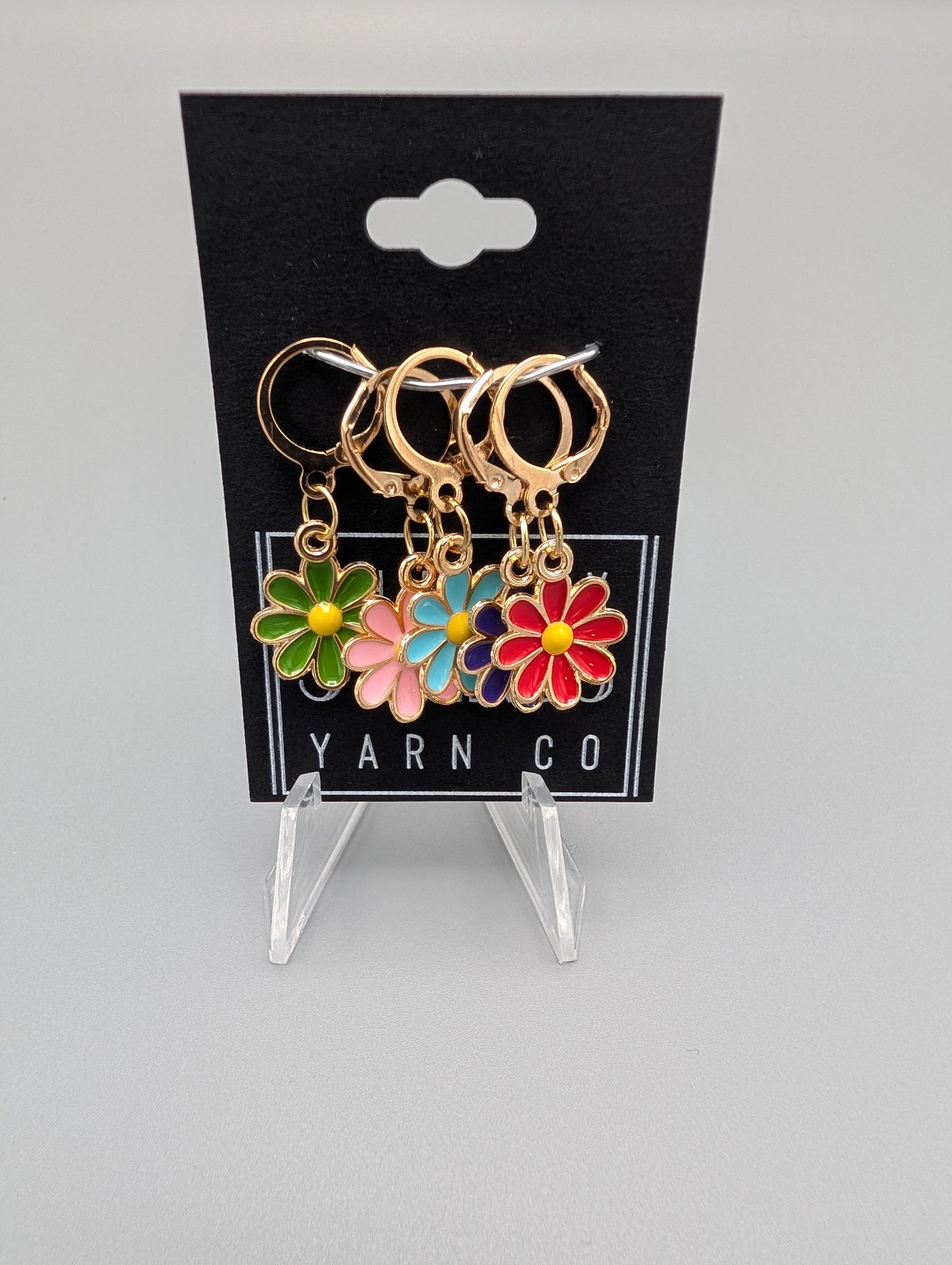 
                  
                    Metal Charms with leverback clasps
                  
                
