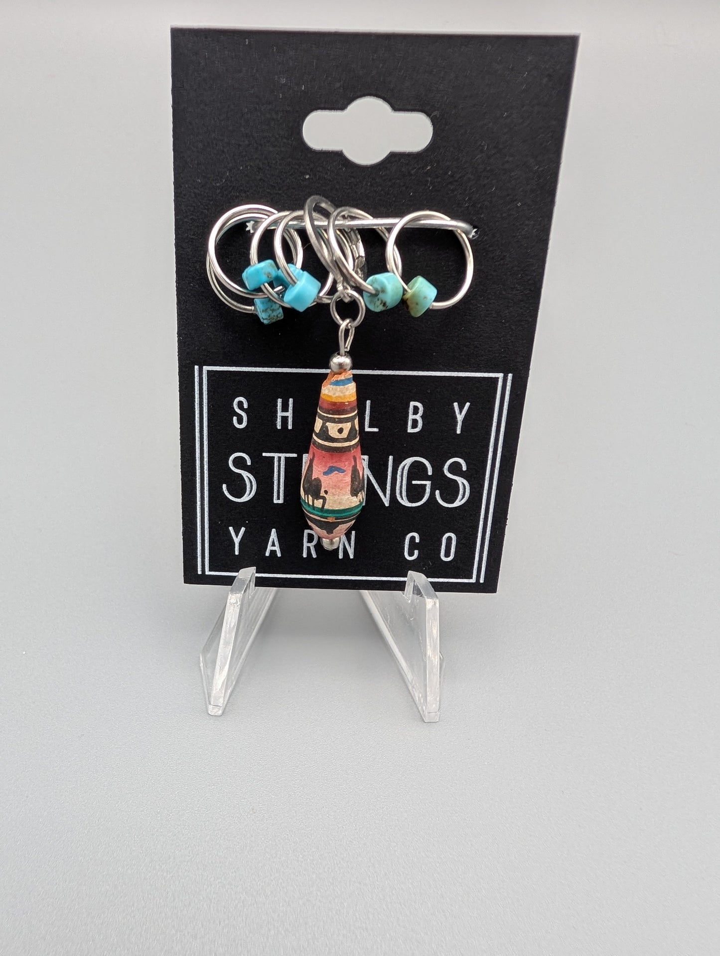 
                  
                    Southwest Drop bead with stitch markers
                  
                