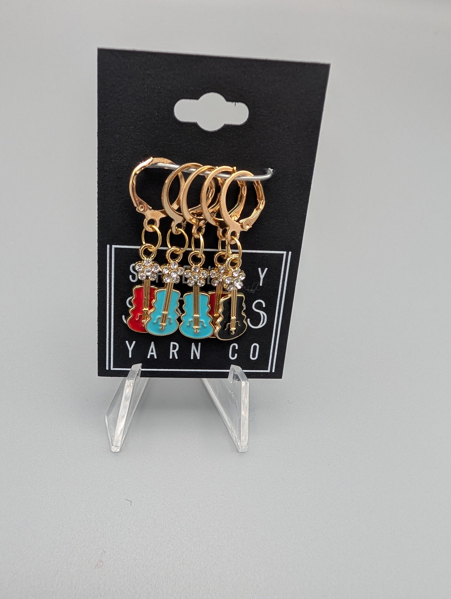 
                  
                    Metal Charms with leverback clasps
                  
                